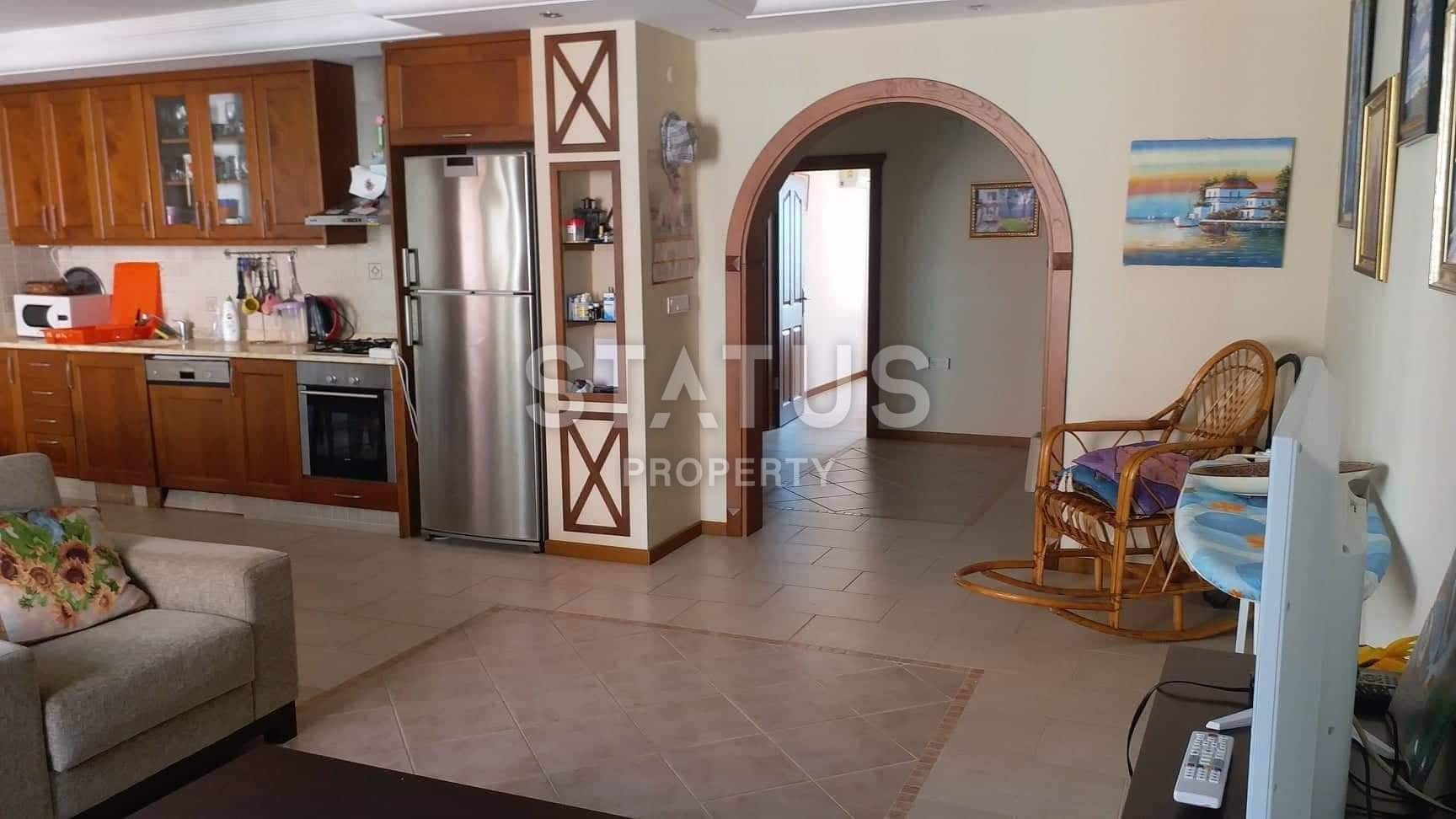 Квартира 2+1 в Махмутларе на первой линии с боковым видом на море фото 11