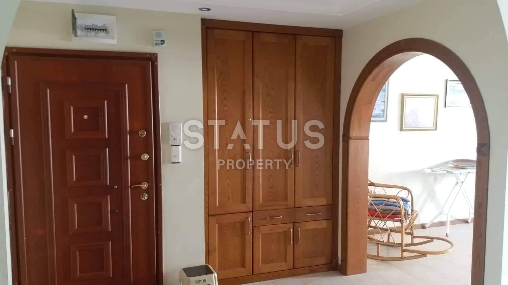 Квартира 2+1 в Махмутларе на первой линии с боковым видом на море фото 16