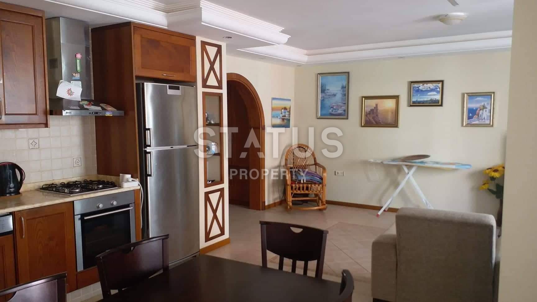 Квартира 2+1 в Махмутларе на первой линии с боковым видом на море фото 18