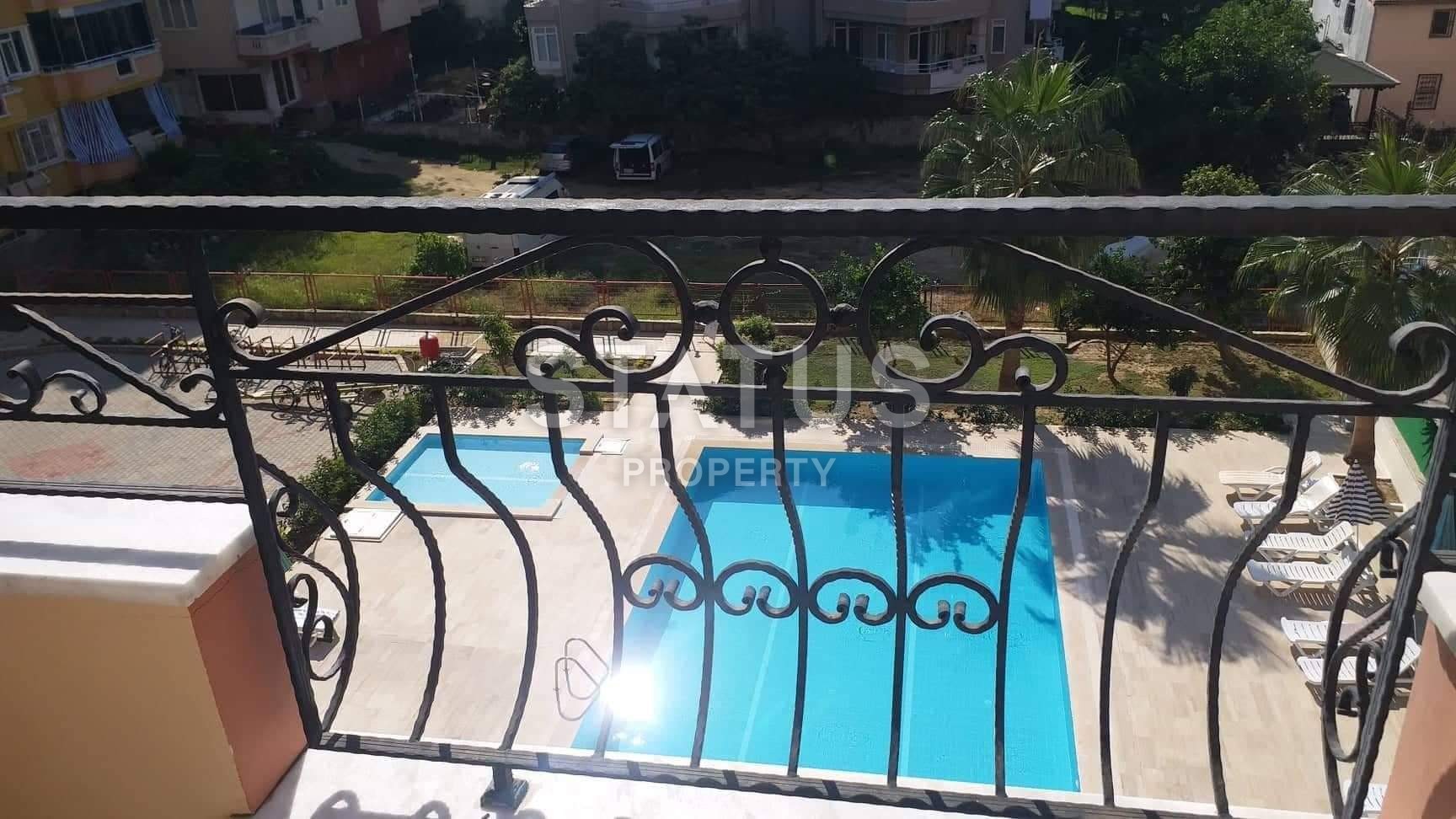 Квартира 2+1 в Махмутларе на первой линии с боковым видом на море фото 24