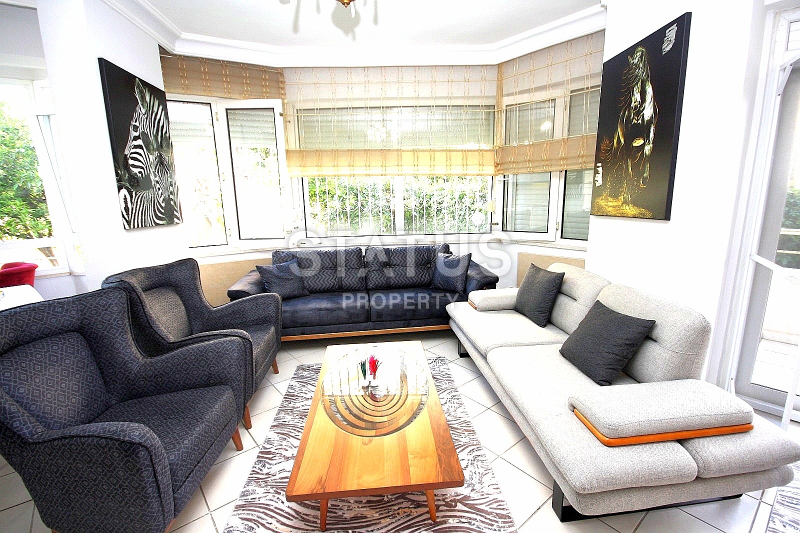 Трехкомнатная  квартира с новой мебелью в районе Оба, 110 м2 фото 11