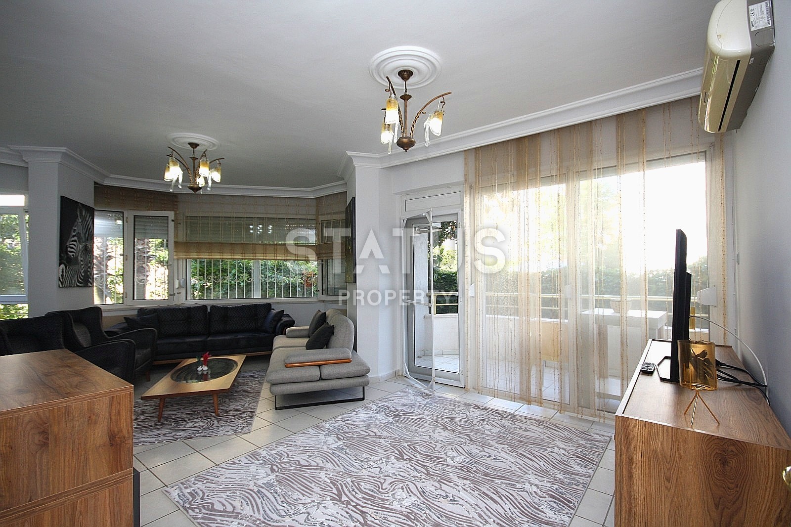 Трехкомнатная  квартира с новой мебелью в районе Оба, 110 м2 фото 14