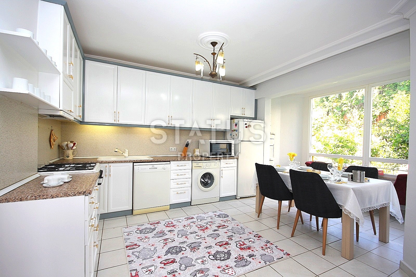 Трехкомнатная  квартира с новой мебелью в районе Оба, 110 м2 фото 23