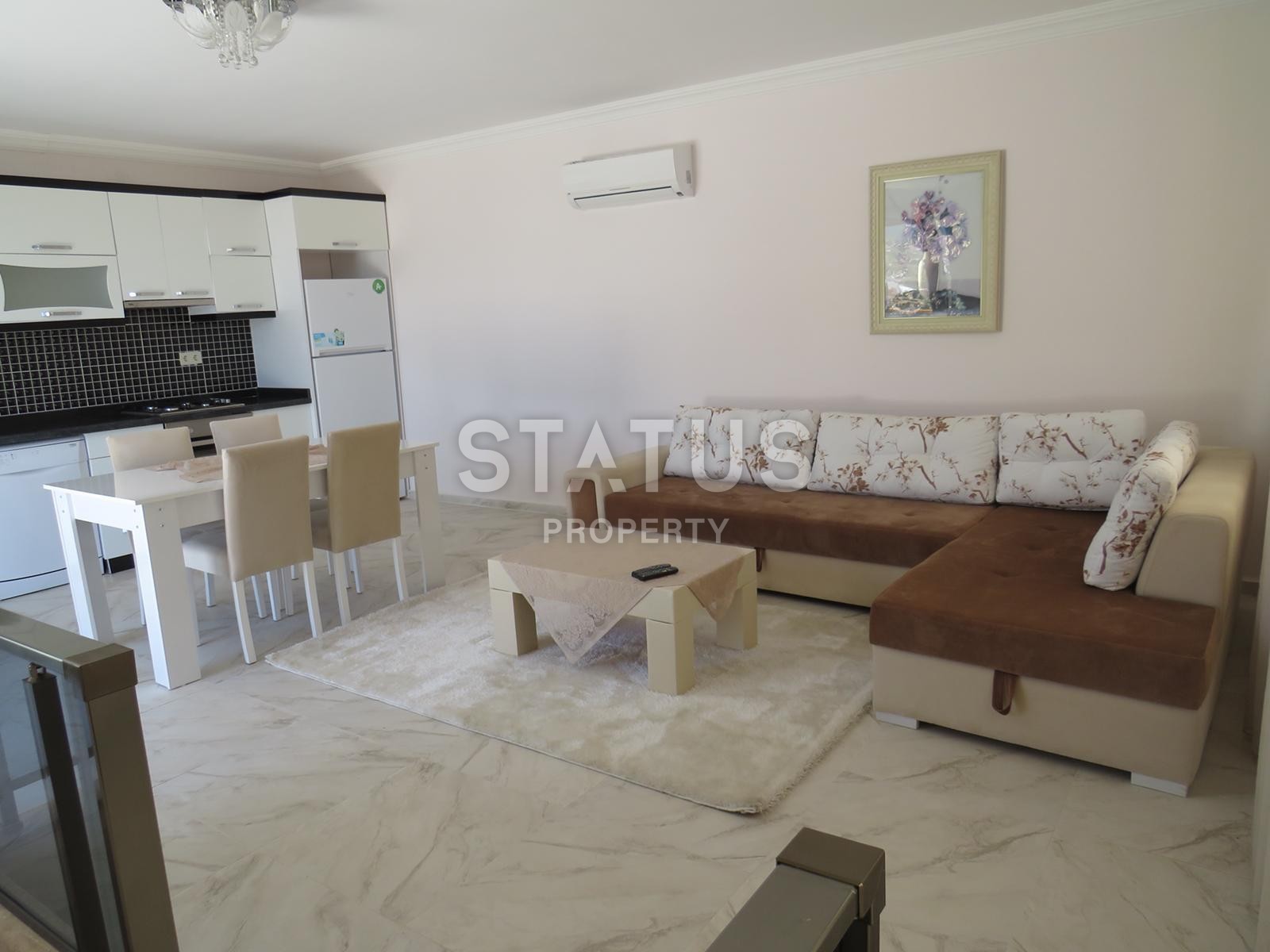 Villa 2+1 renovated and furnished in Kargicak, 120 m2 фото 3