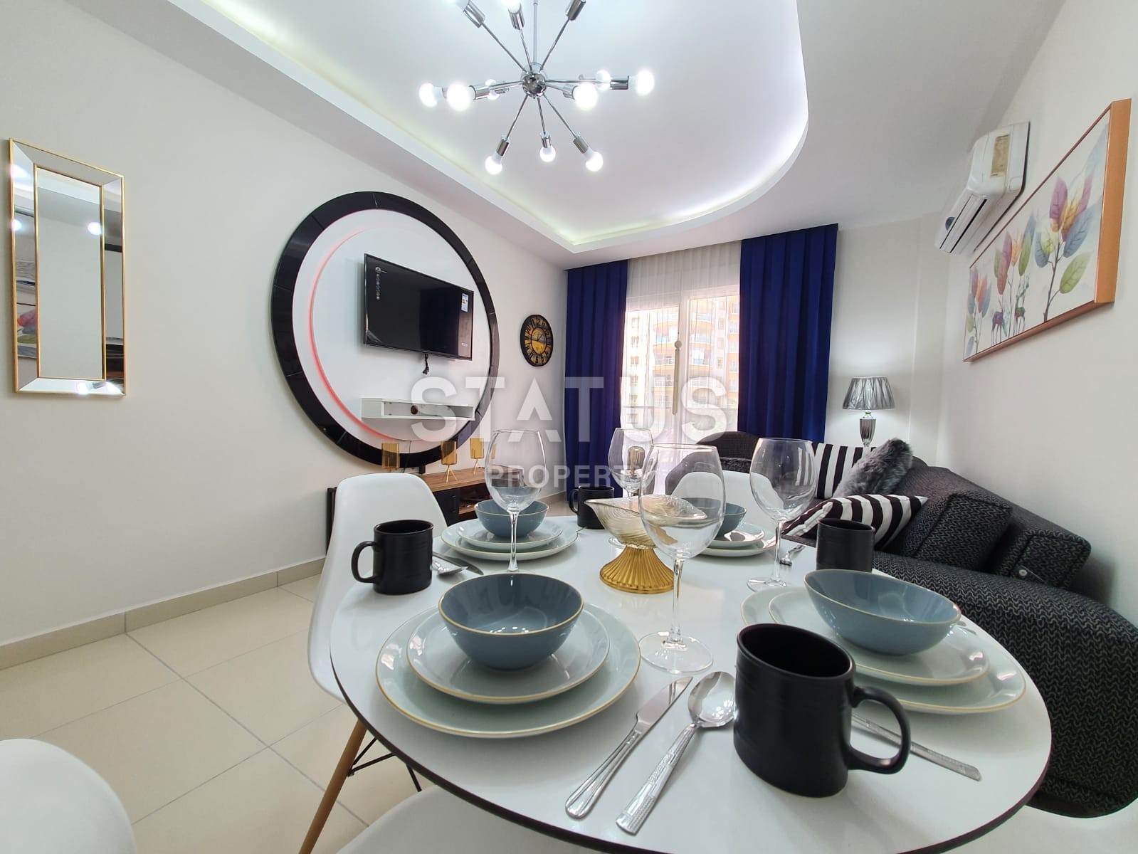 Квартира в новом доме в Махмутларе по улице Ататюрка 65 кв.м. фото 20