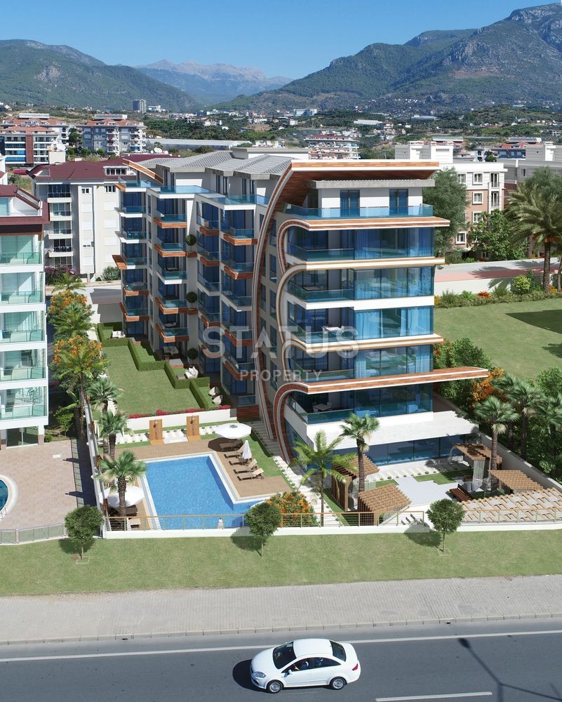 Luxury apartments on the Mediterranean coast, Alanya, Kestel фото 15