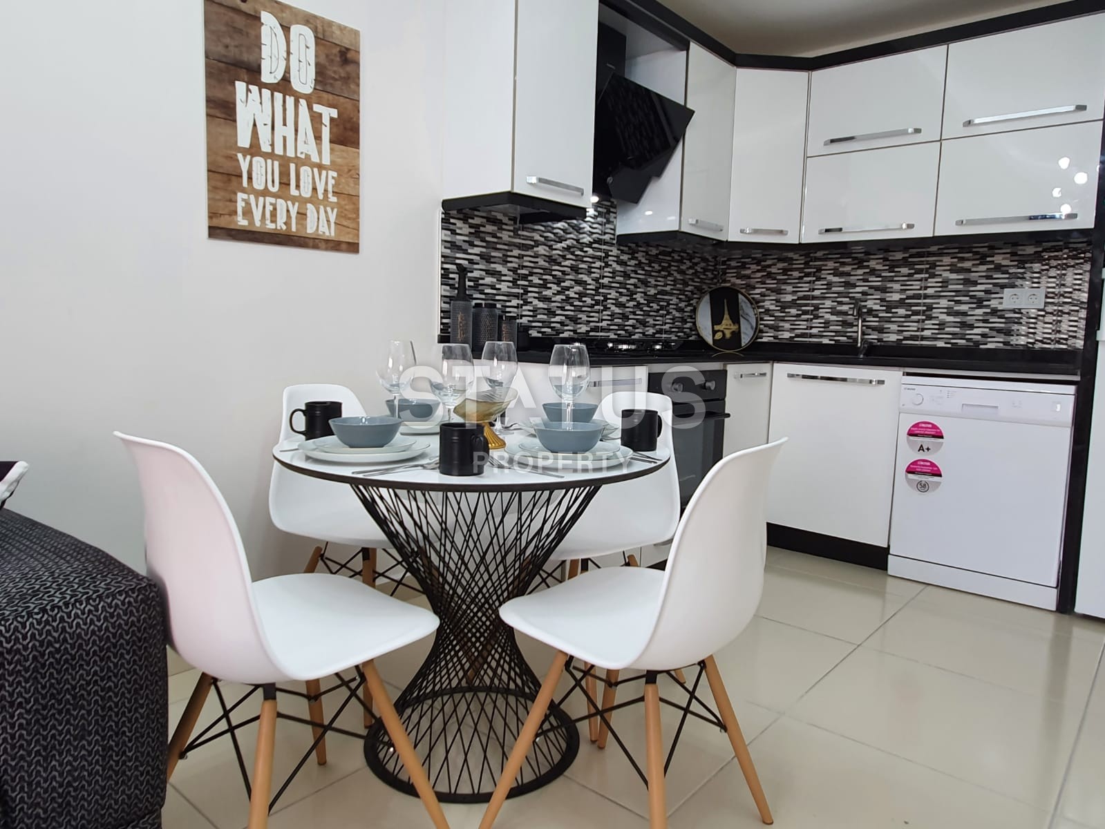 Квартира в новом доме в Махмутларе по улице Ататюрка 65 кв.м. фото 25