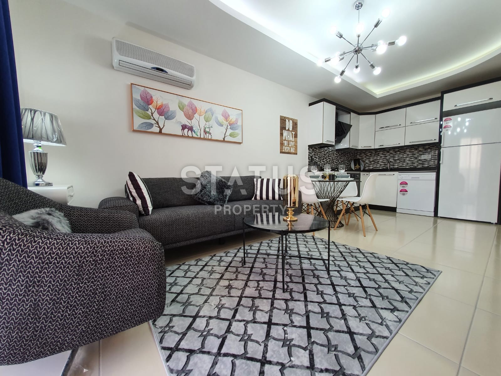 Квартира в новом доме в Махмутларе по улице Ататюрка 65 кв.м. фото 26