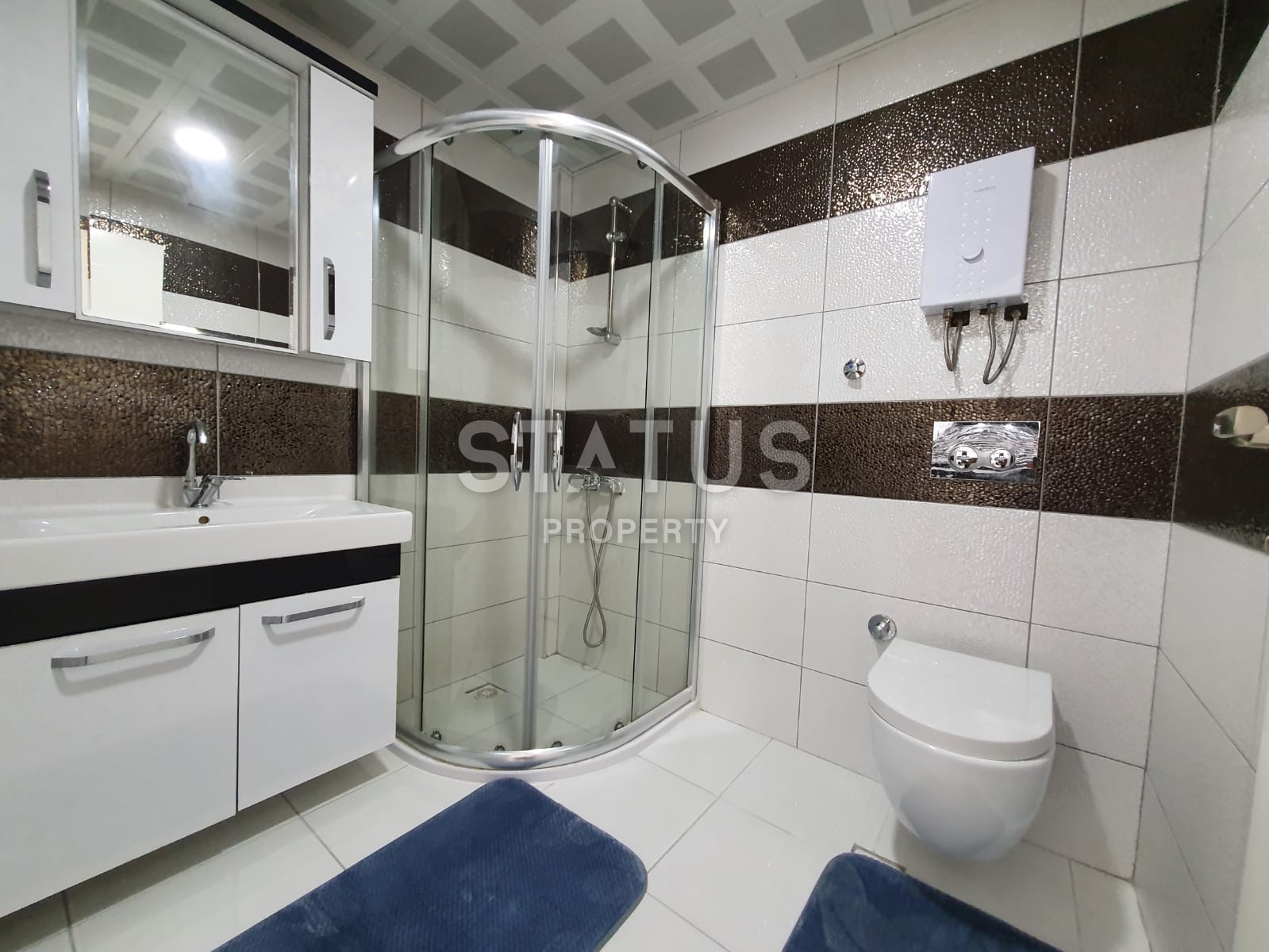 Квартира в новом доме в Махмутларе по улице Ататюрка 65 кв.м. фото 27