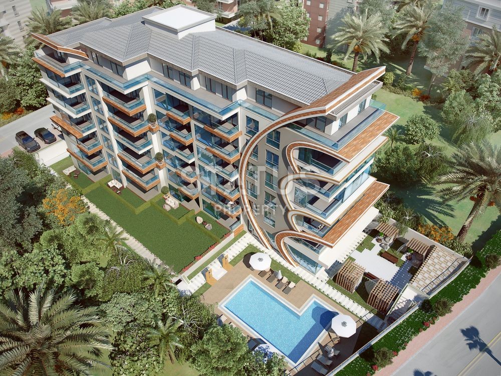 Luxury apartments on the Mediterranean coast, Alanya, Kestel фото 16