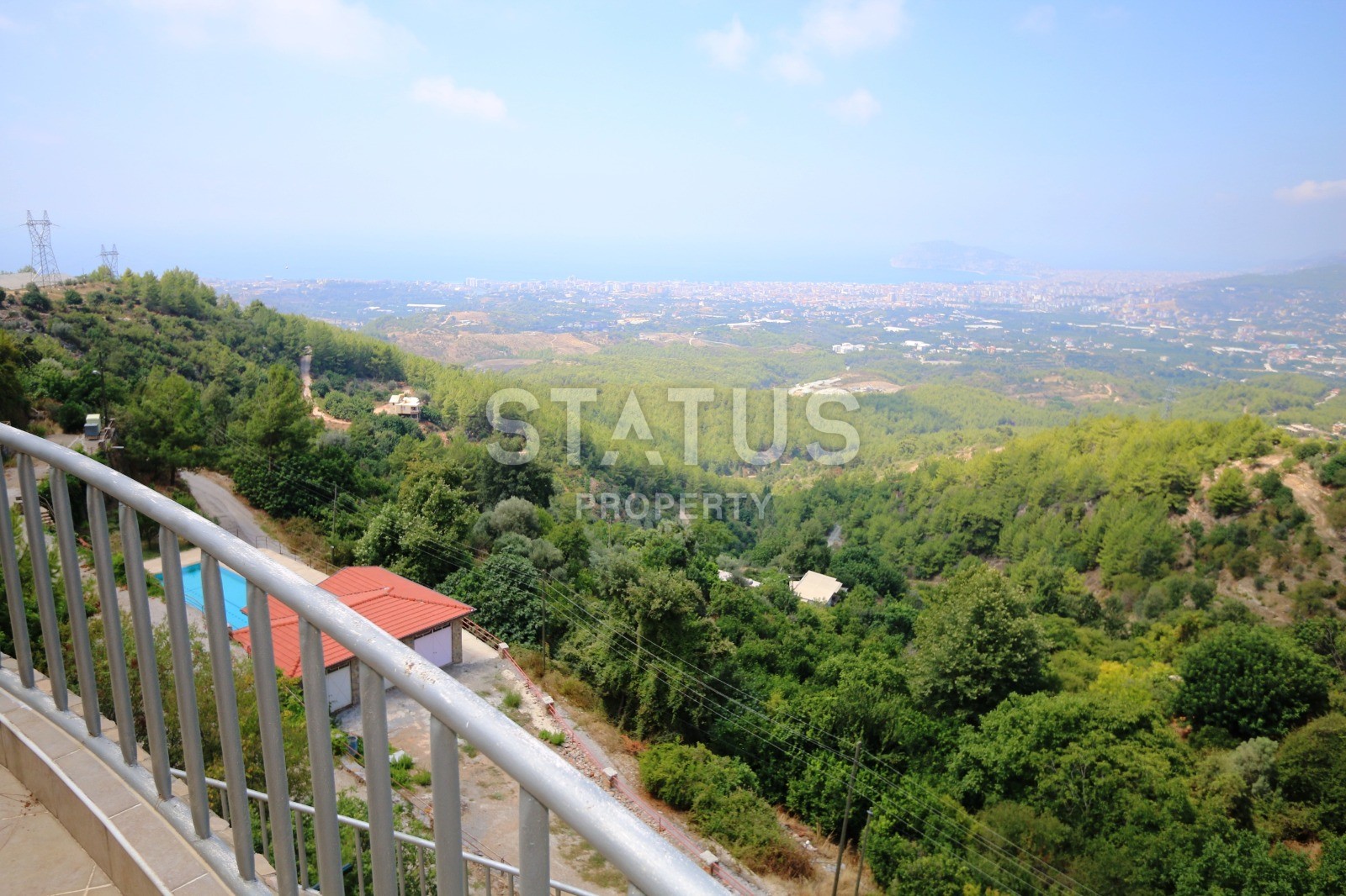 Вилла 3+1с прекрасными видами в горах района Оба, 200 м2 фото 31