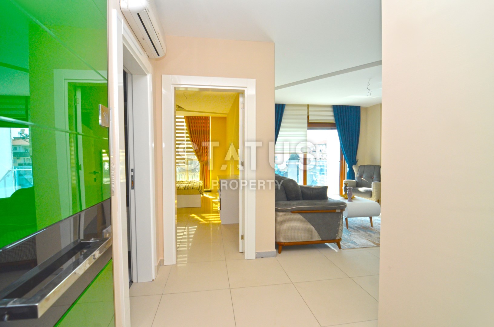 Уютная двухкомнатная квартира с новой мебелью в районе Кестель, 65 м2 фото 7