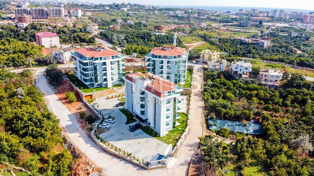 Квартиры больших площадей в новом комплексе в районе Оба фото 12