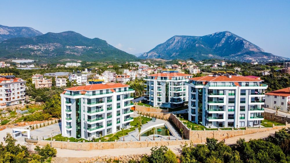 Квартиры больших площадей в новом комплексе в районе Оба фото 17