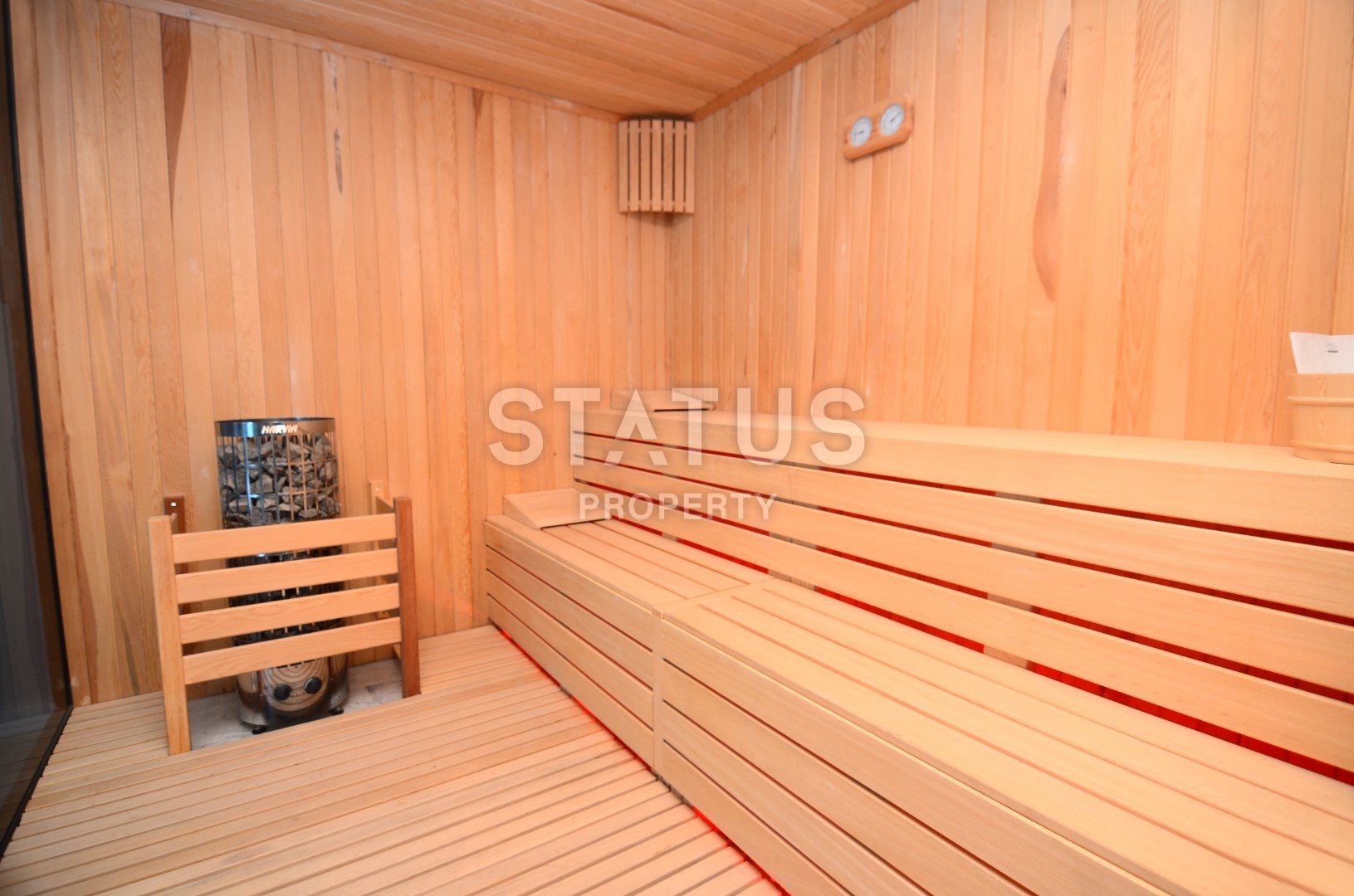 Three-room apartment with new furniture on the first coastline! Kargicak, 110 m2 фото 4