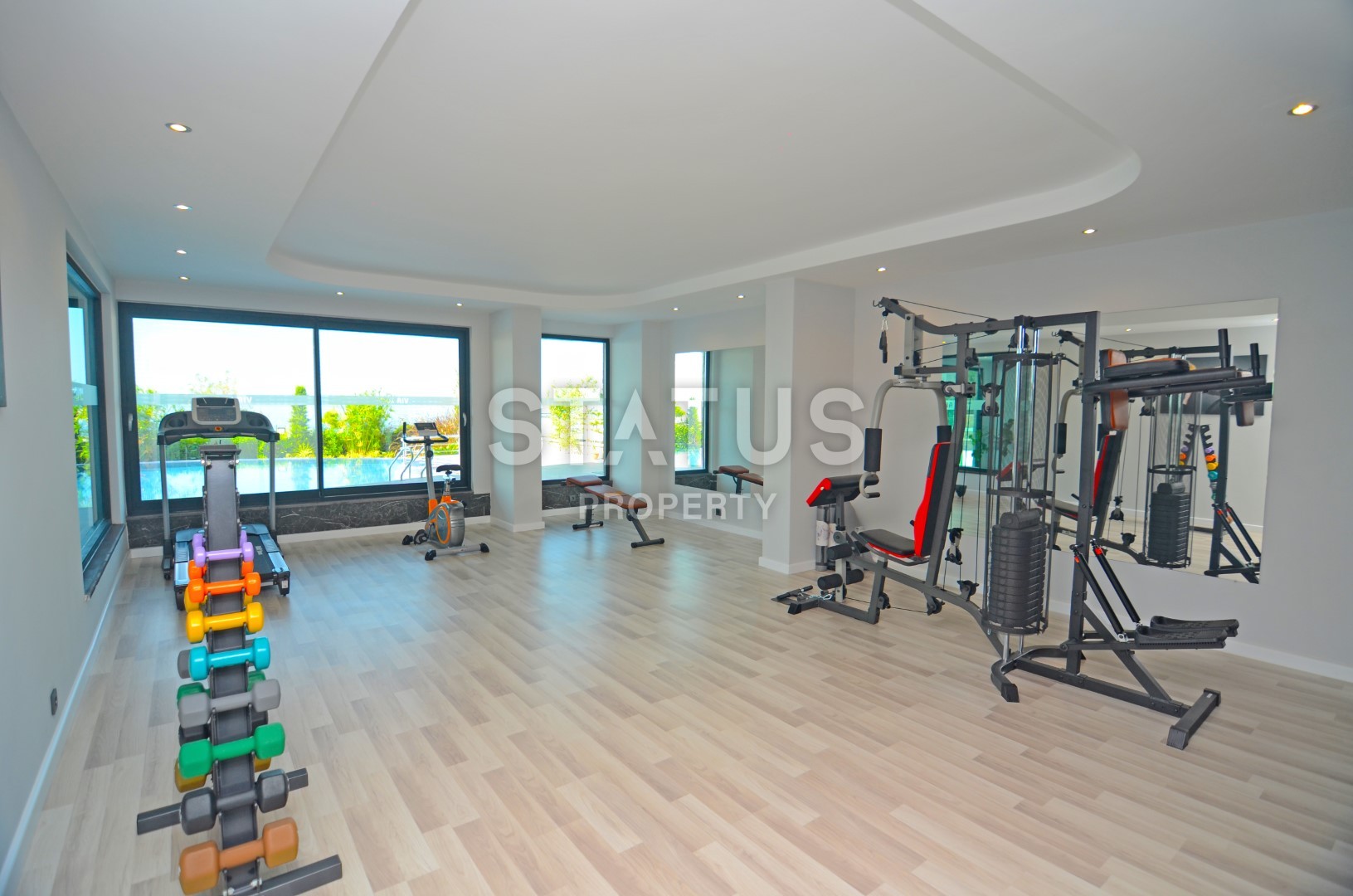 Three-room apartment with new furniture on the first coastline! Kargicak, 110 m2 фото 7