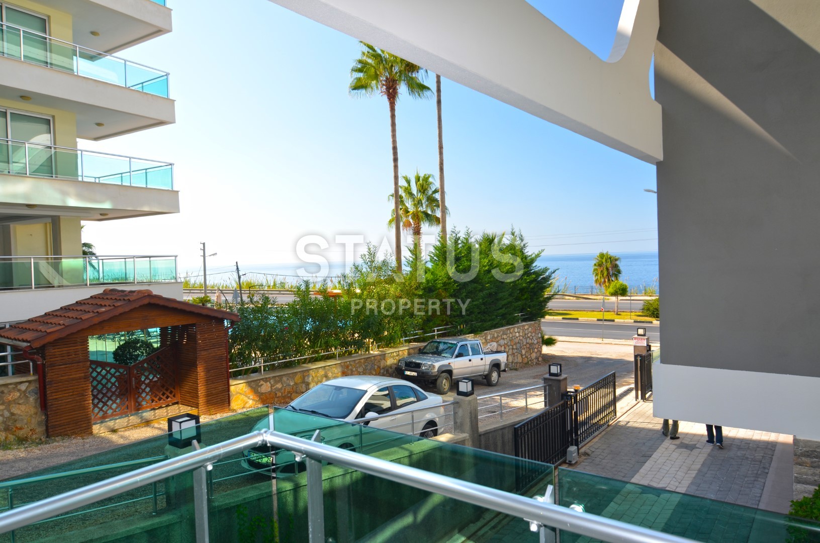 Three-room apartment with new furniture on the first coastline! Kargicak, 110 m2 фото 13