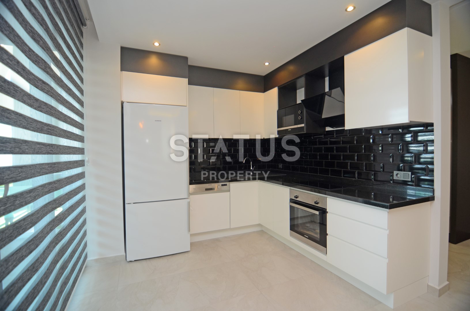 Three-room apartment with new furniture on the first coastline! Kargicak, 110 m2 фото 17