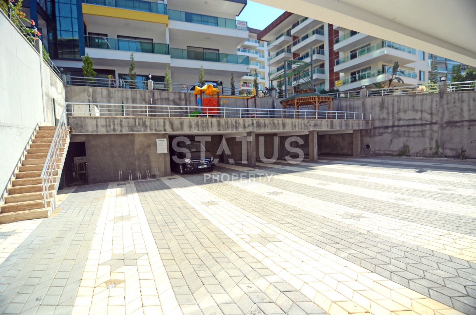 Three-room apartment with new furniture on the first coastline! Kargicak, 110 m2 фото 26