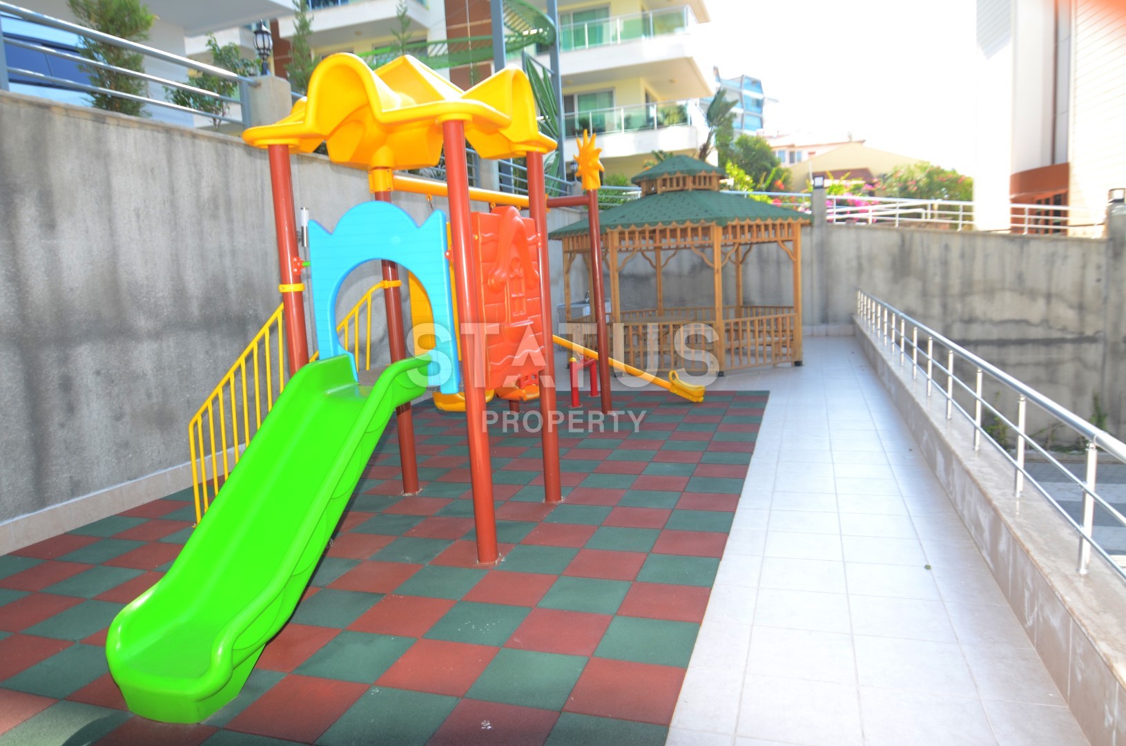 Three-room apartment with new furniture on the first coastline! Kargicak, 110 m2 фото 27