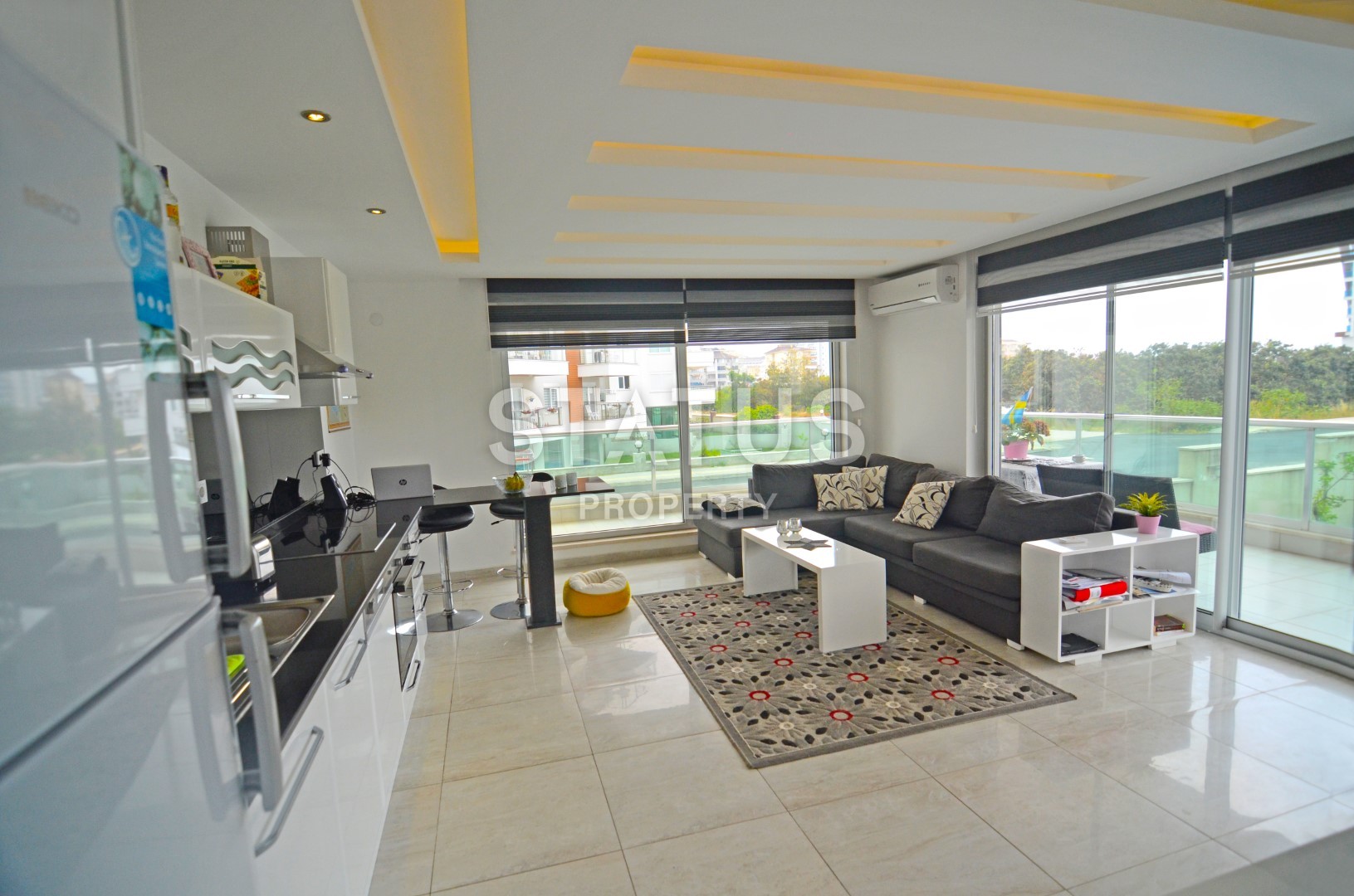 Квартира 1+1 с мебелью в Кестель, 65 м2 фото 2