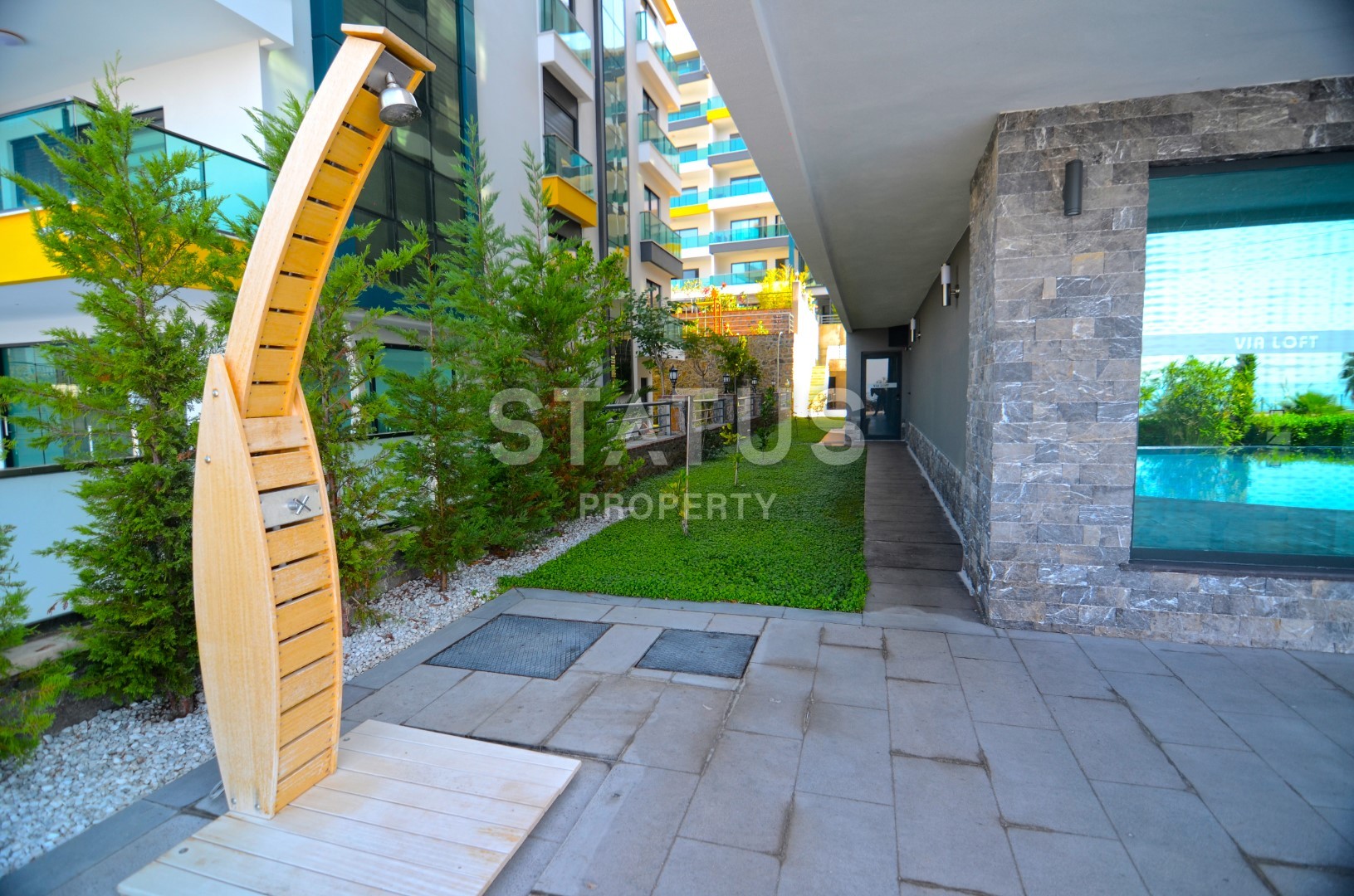 Апартаменты 2+1 с мебелью и техникой с прямым видом на море! фото 13