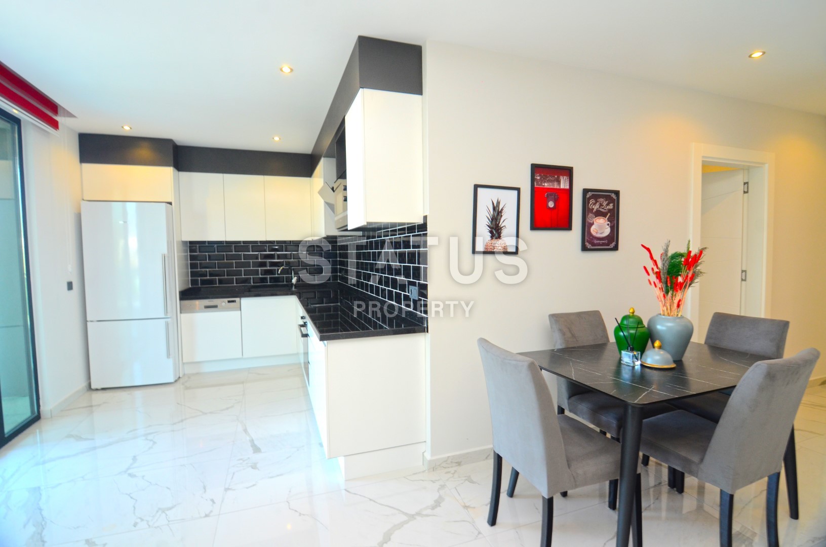 Апартаменты 2+1 с мебелью и техникой с прямым видом на море! фото 17