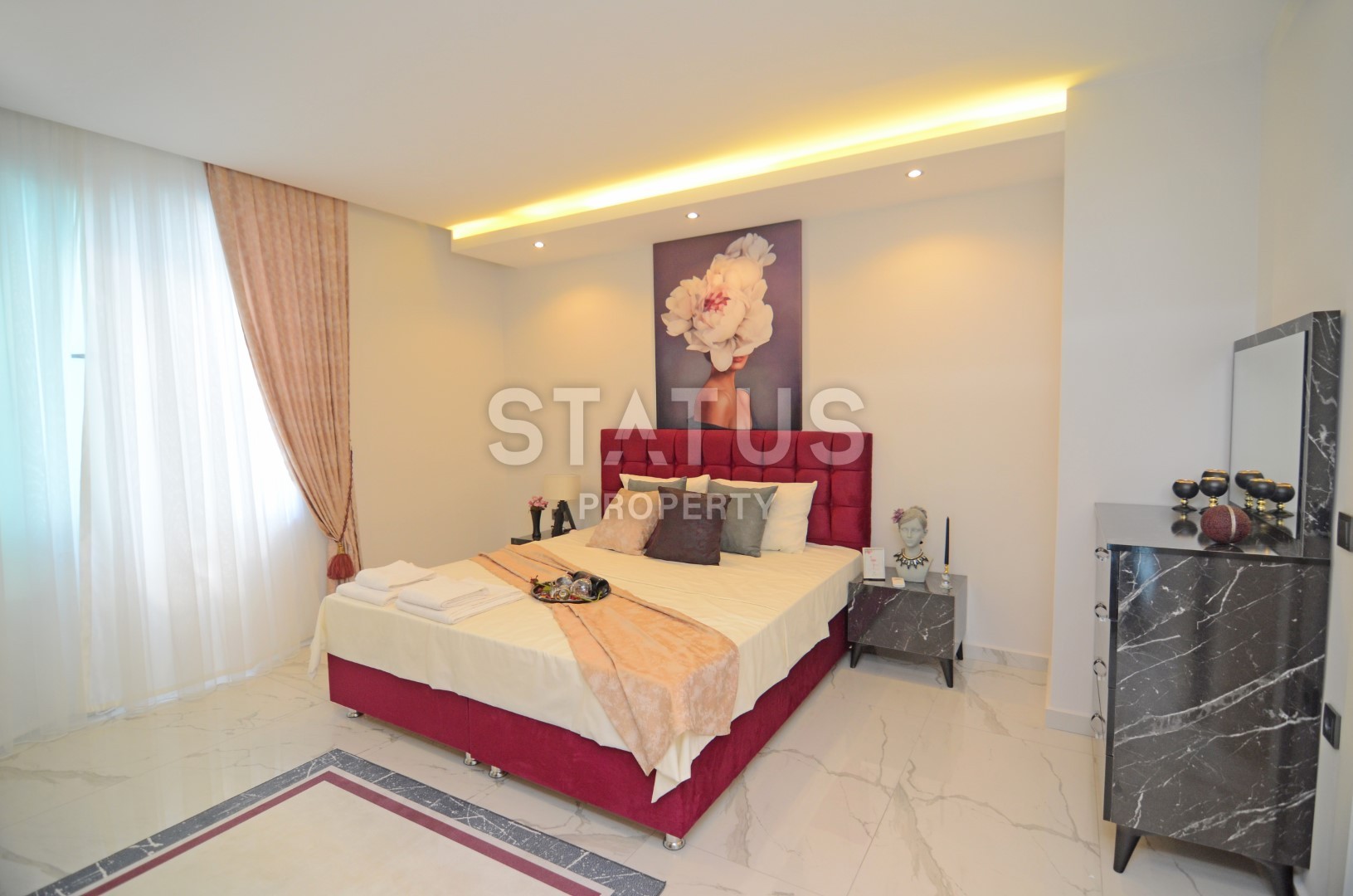 Апартаменты 2+1 с мебелью и техникой с прямым видом на море! фото 23