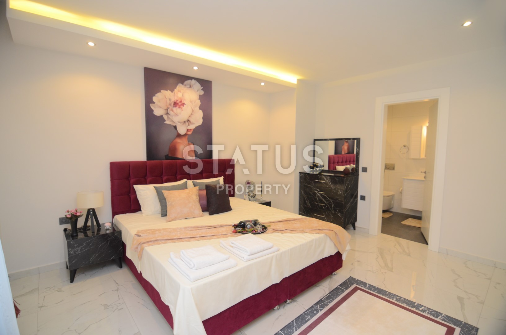 Апартаменты 2+1 с мебелью и техникой с прямым видом на море! фото 28