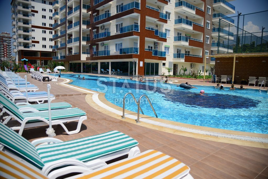 Двухкомнатная квартира с видом на море в Махмутларе, 70 м2 фото 1