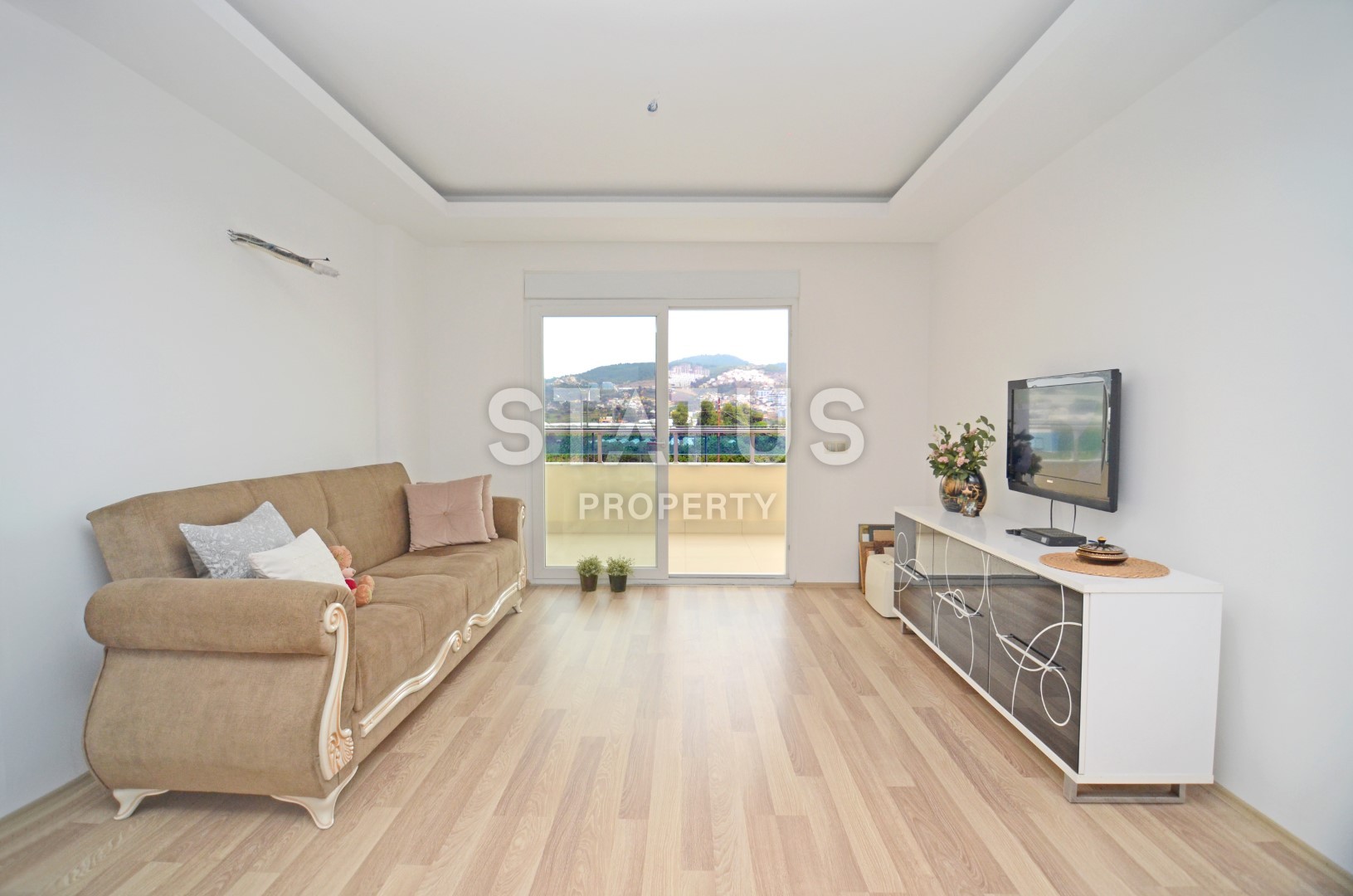 Двухкомнатная квартира с видом на море в Махмутларе, 70 м2 фото 2