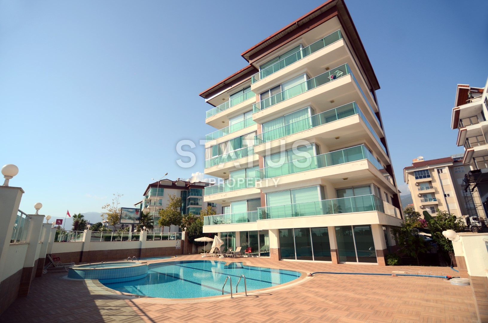 Трехкомнатные апартаменты на первой линии в районе Кестель , 120 м2 фото 5