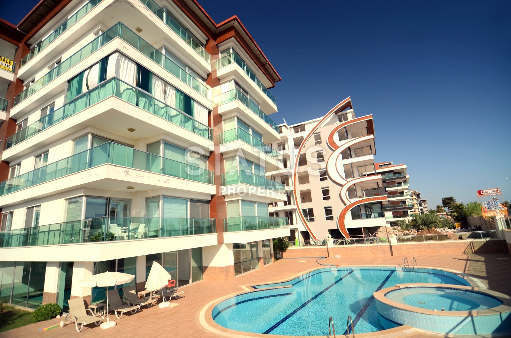 Трехкомнатные апартаменты на первой линии в районе Кестель , 120 м2 фото 6