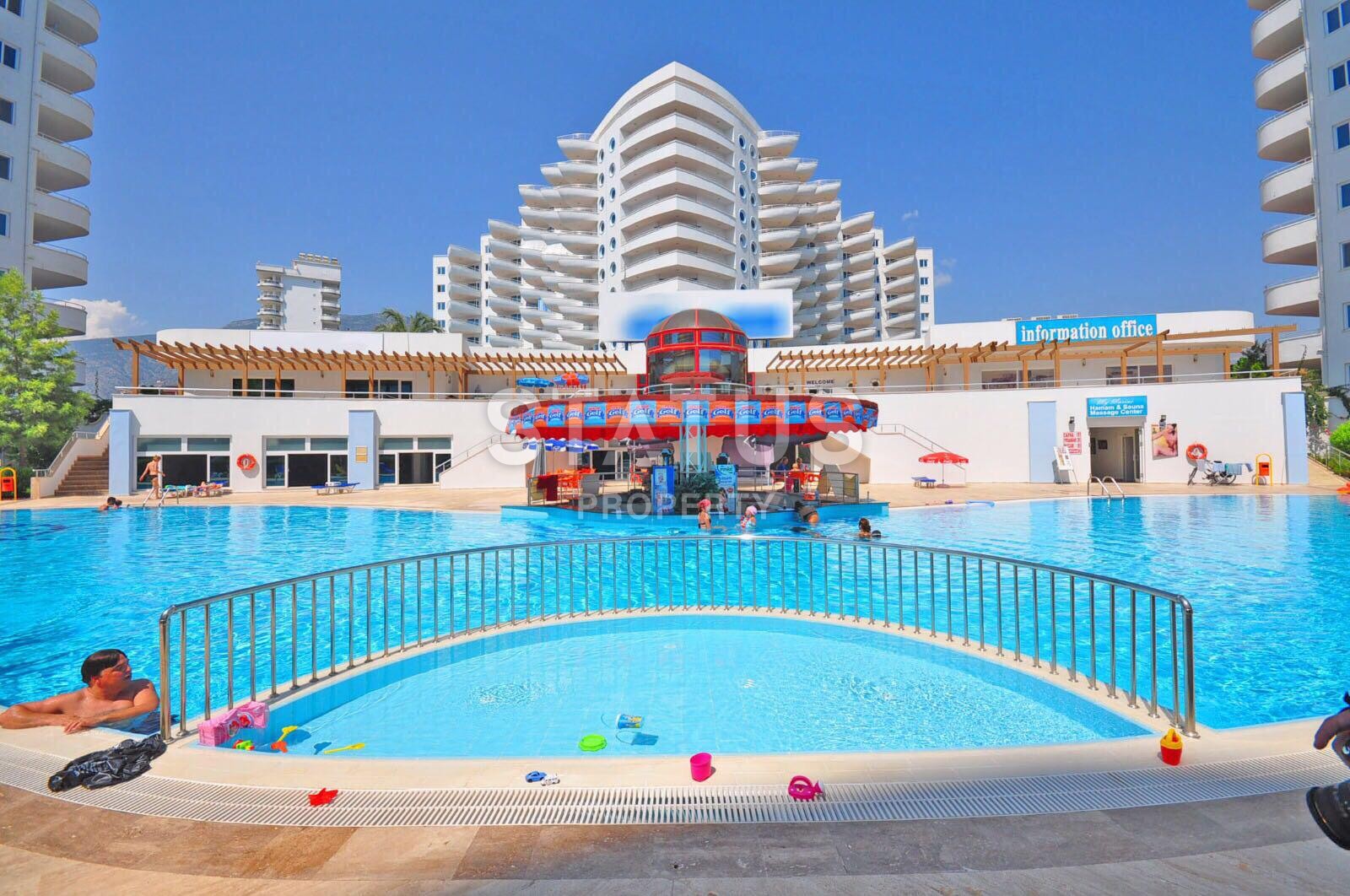 Известный комплекс My marine в Махмутларе. Квартира с мебелью и техникой фото 1