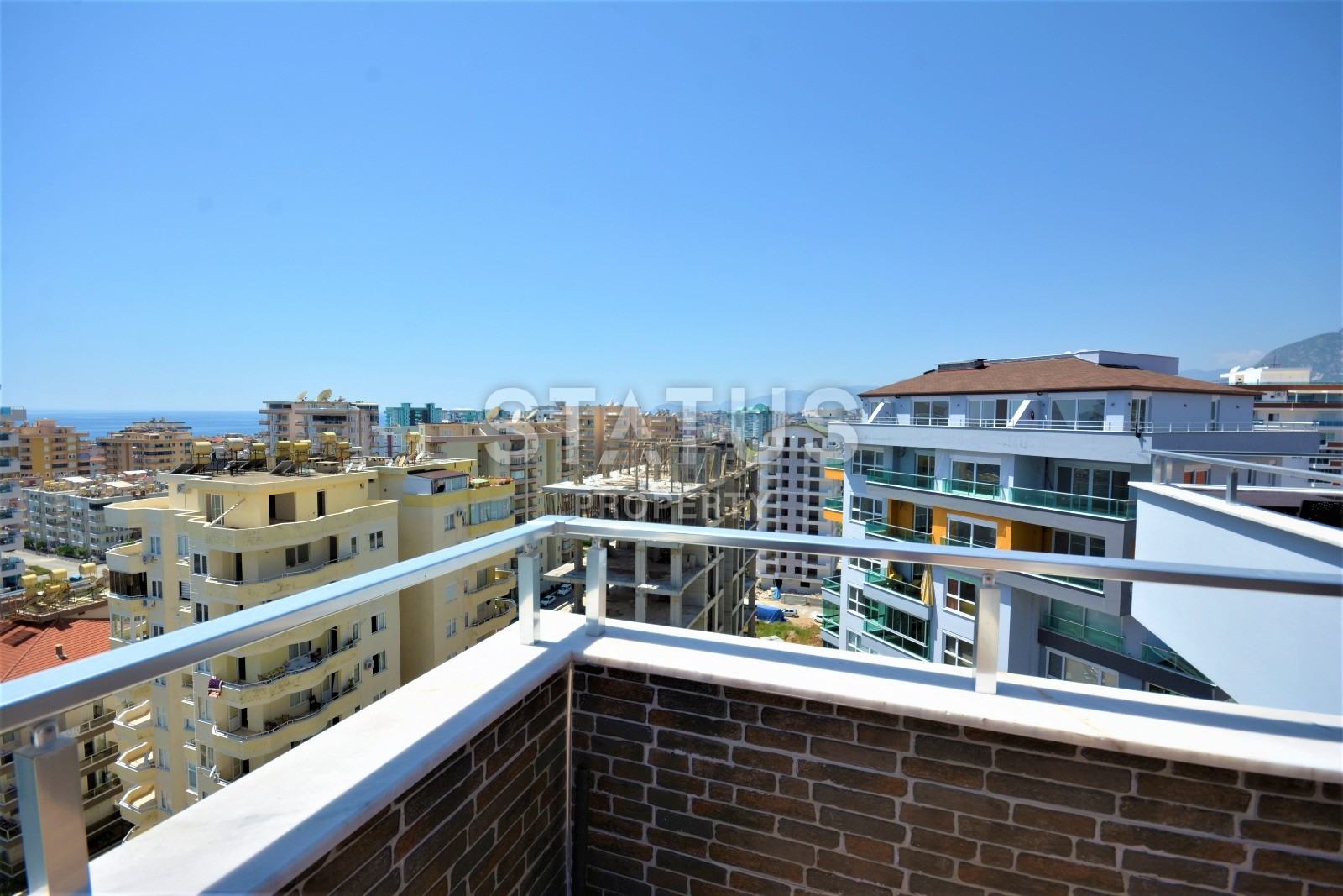 Пентхаус с мебелью в новом доме! Шикарные виды на море и горы! фото 3