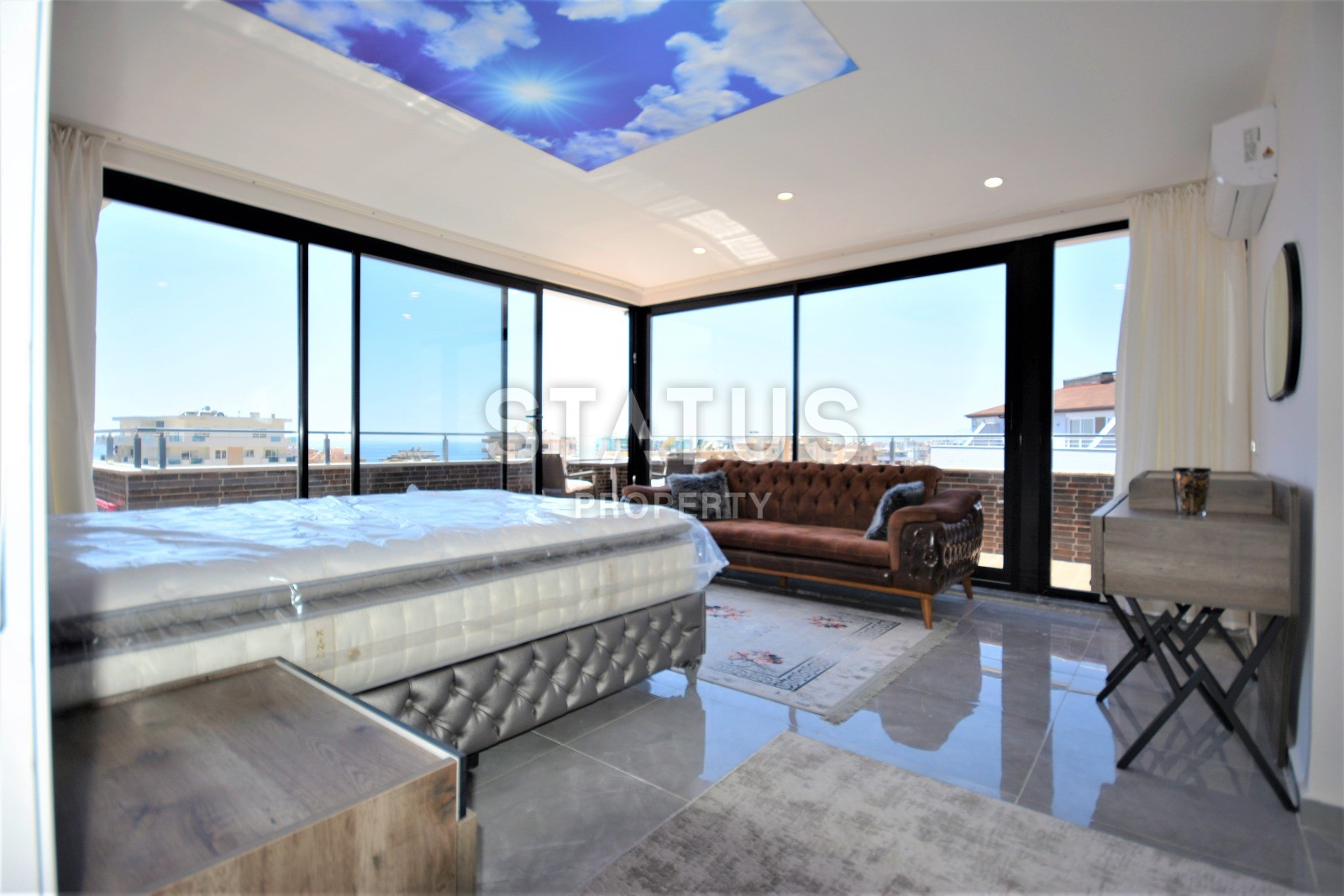 Пентхаус с мебелью в новом доме! Шикарные виды на море и горы! фото 6