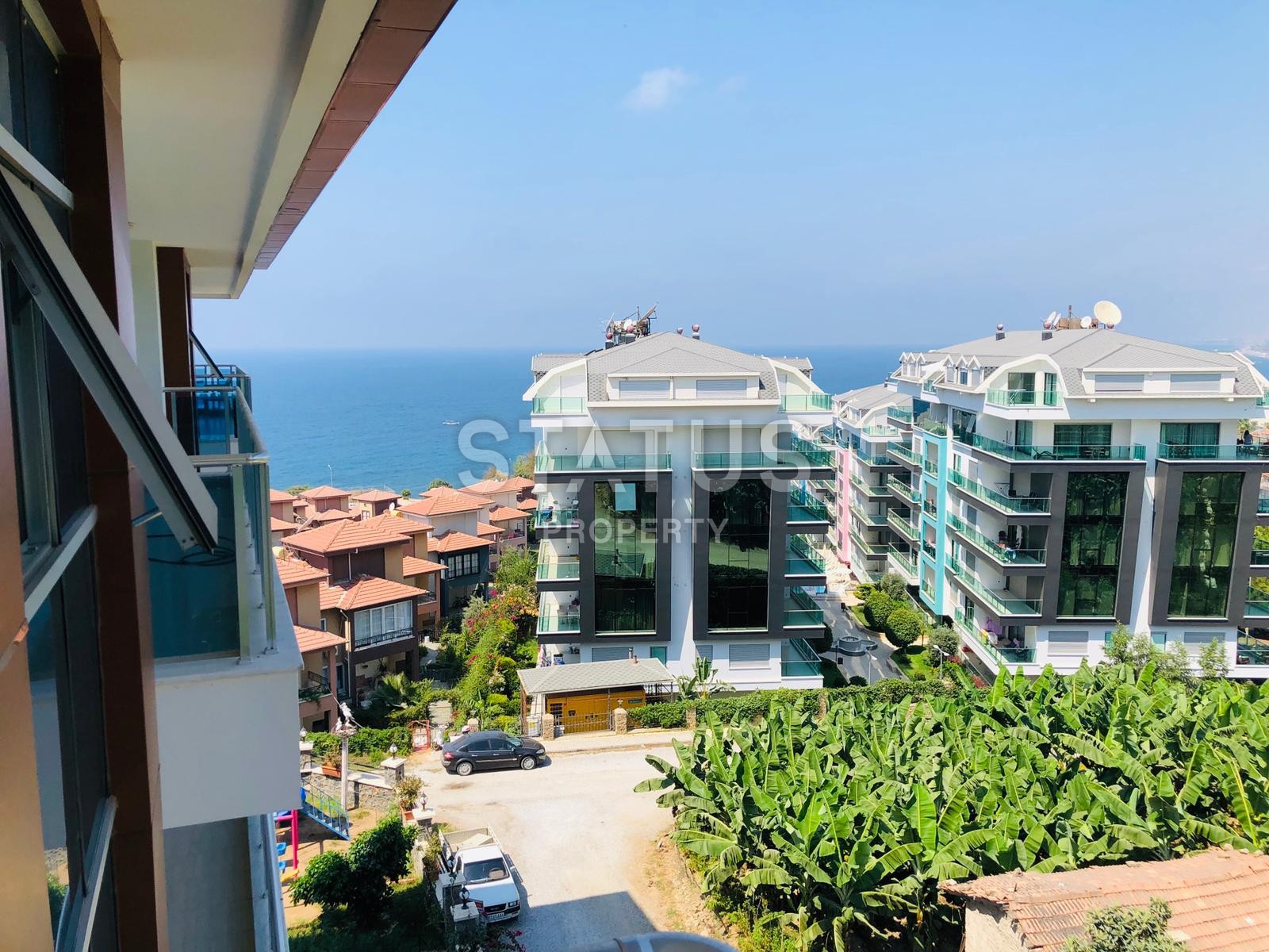 Penthouse 3+1 with sea view in Kargicak area, 180 m2 фото 3