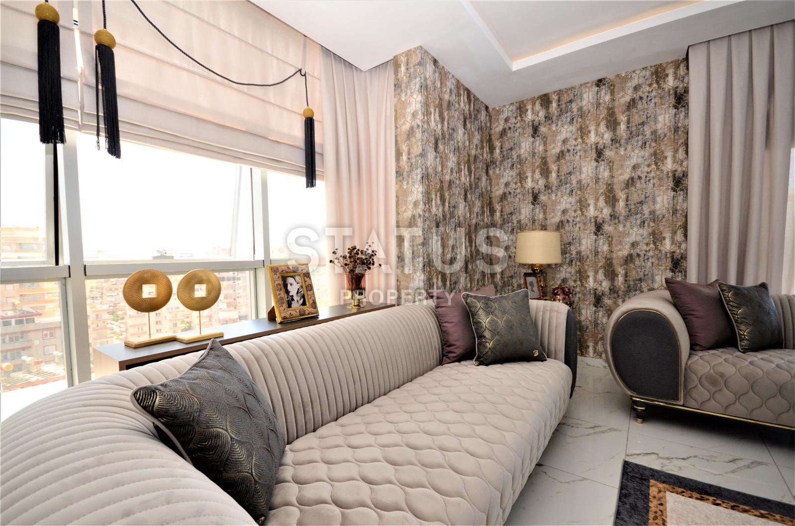 Шикарные апартаменты 2+1 с видом на море в новом комплексе! Махмутлар! 126 кв. м. фото 11