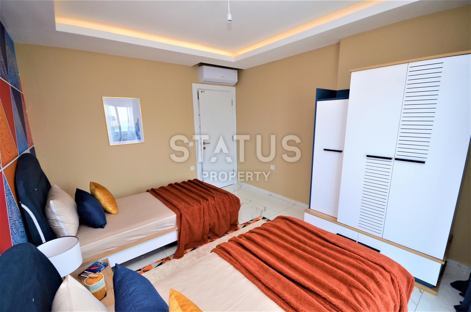 Шикарные апартаменты 2+1 с видом на море в новом комплексе! Махмутлар! 126 кв. м. фото 17