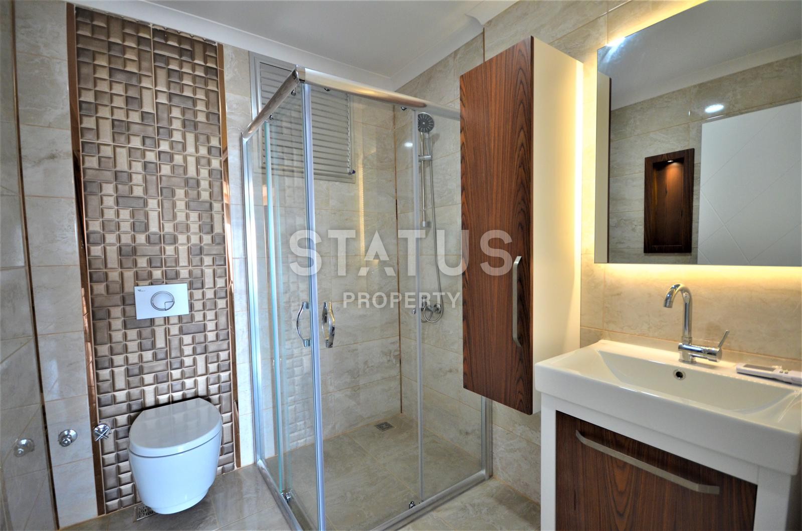 Шикарные апартаменты 2+1 с видом на море в новом комплексе! Махмутлар! 126 кв. м. фото 20