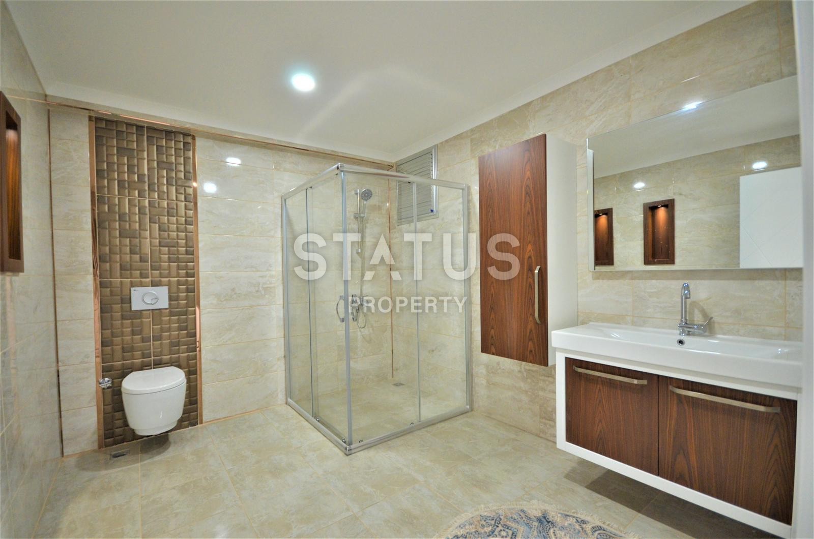 Шикарные апартаменты 2+1 с видом на море в новом комплексе! Махмутлар! 126 кв. м. фото 21