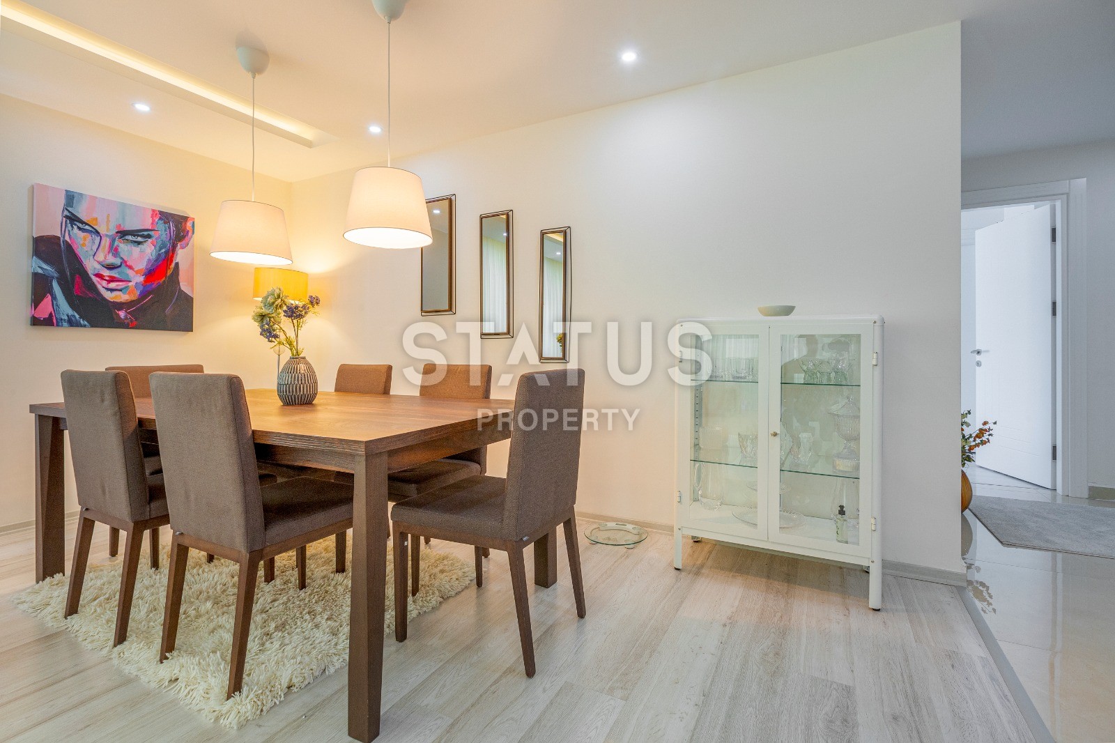 Apartment on the first line in Kargicak with a sea view with furniture and appliances! Super price! фото 7