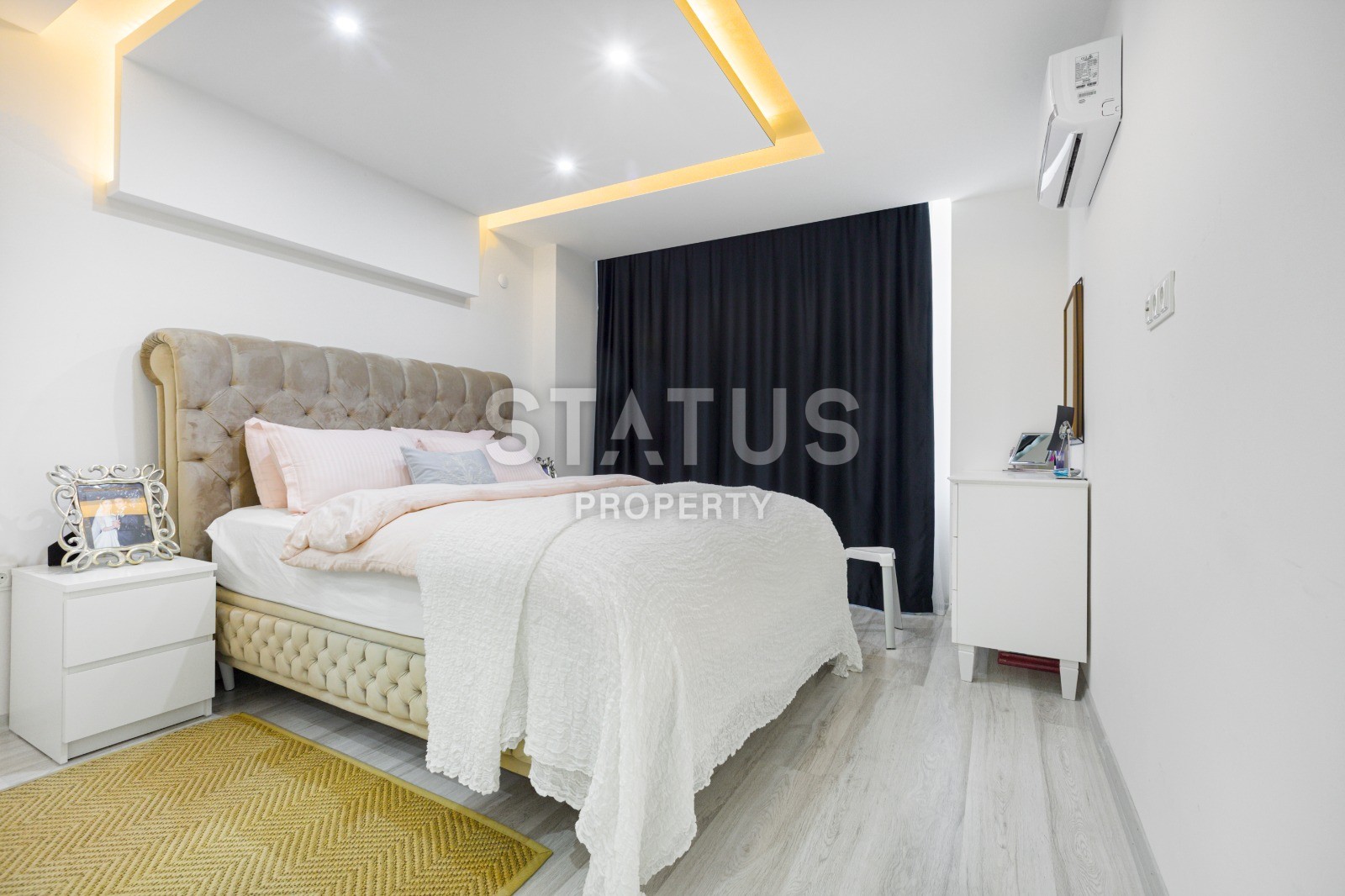 Apartment on the first line in Kargicak with a sea view with furniture and appliances! Super price! фото 10