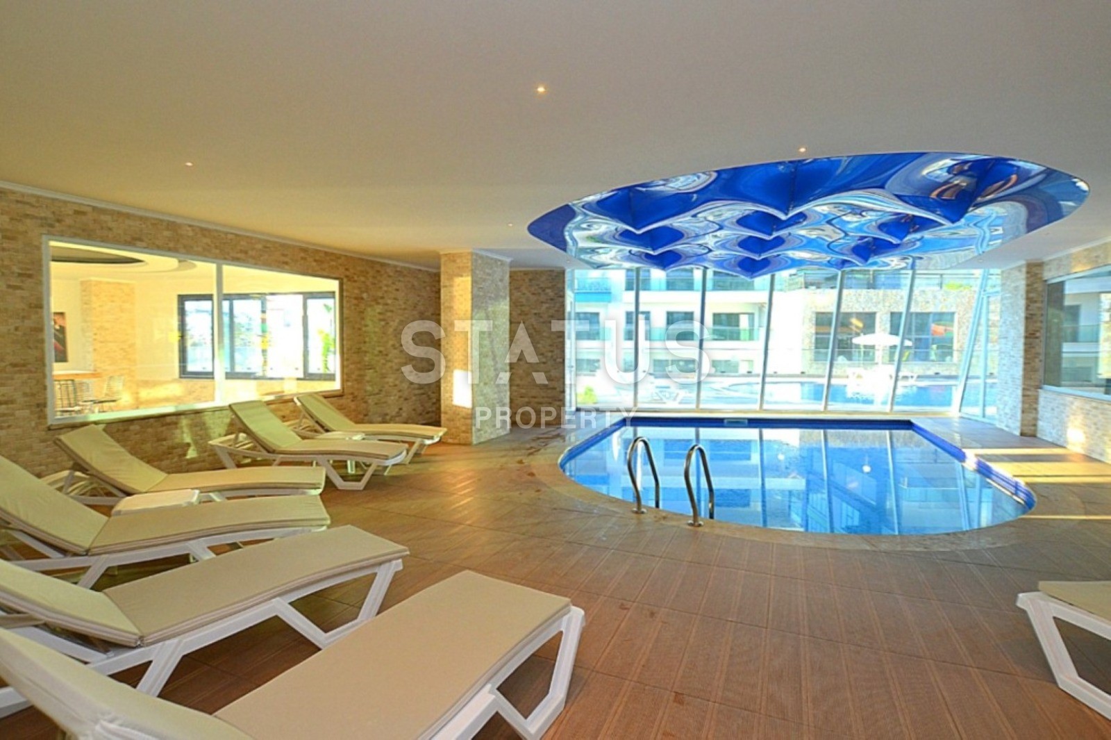 Apartment on the first line in Kargicak with a sea view with furniture and appliances! Super price! фото 15