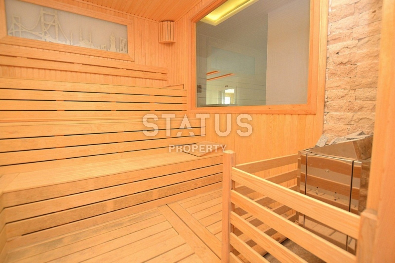 Apartment on the first line in Kargicak with a sea view with furniture and appliances! Super price! фото 16