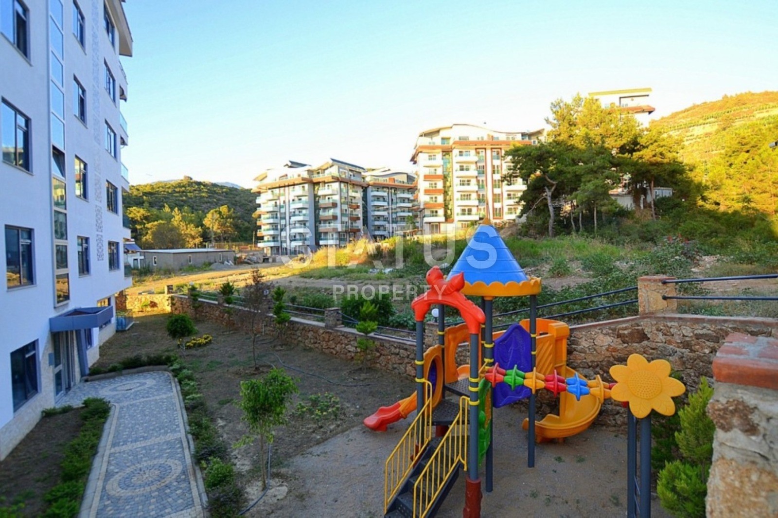 Apartment on the first line in Kargicak with a sea view with furniture and appliances! Super price! фото 27