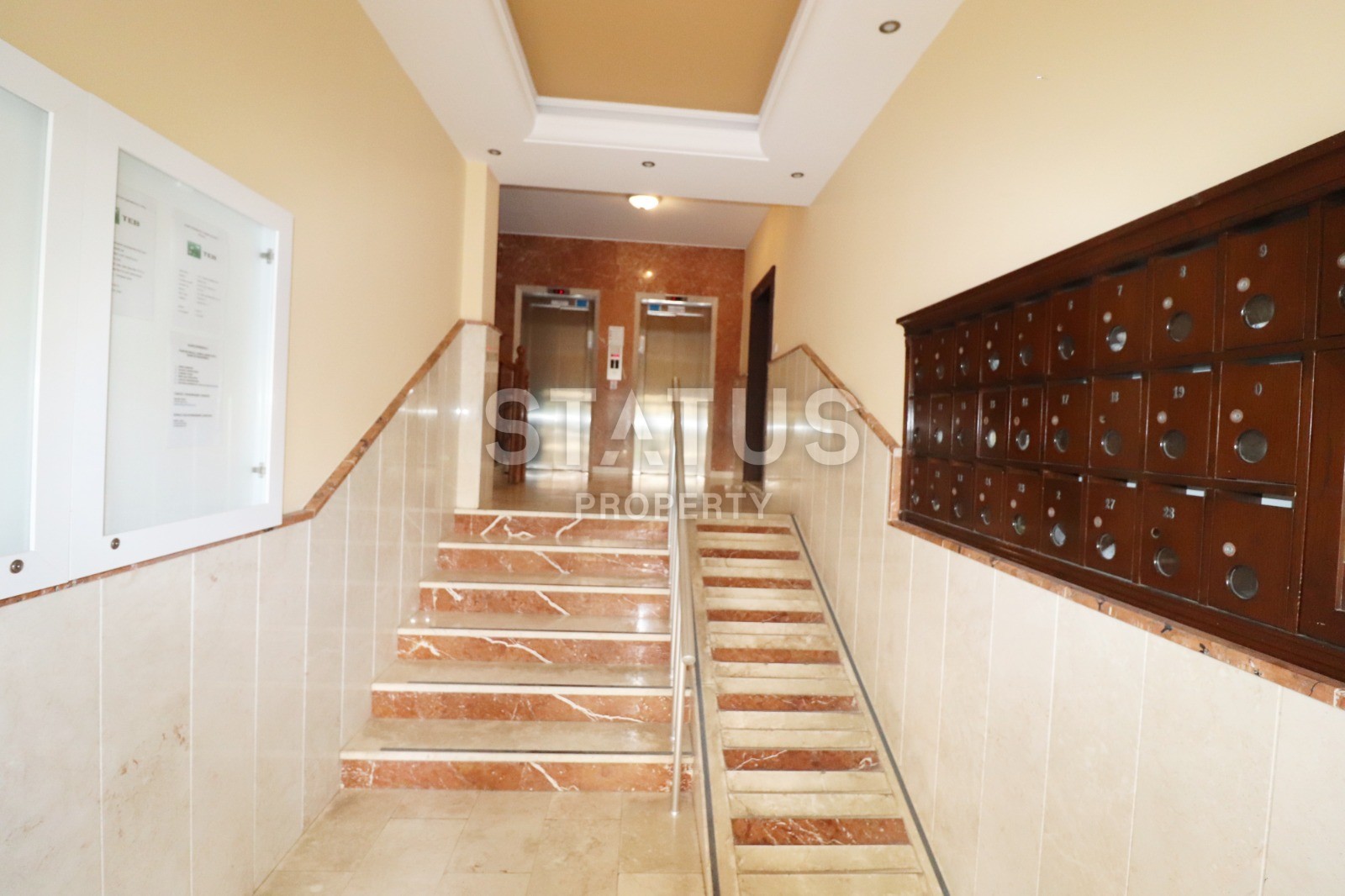 Квартира с прямым видом на море в комплексе на первой линии в Махмутларе фото 24