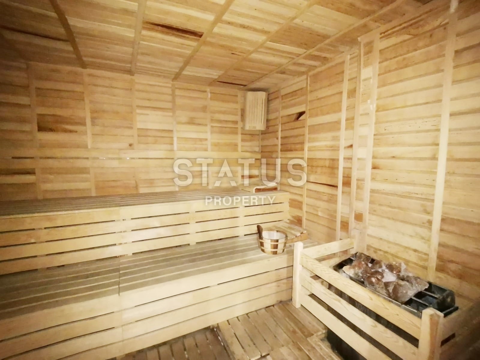 Квартира с прямым видом на море в комплексе на первой линии в Махмутларе фото 31