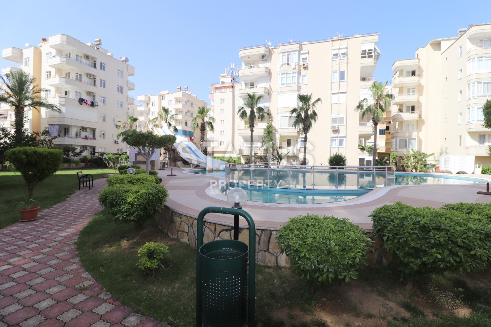 Квартира с прямым видом на море в комплексе на первой линии в Махмутларе фото 32