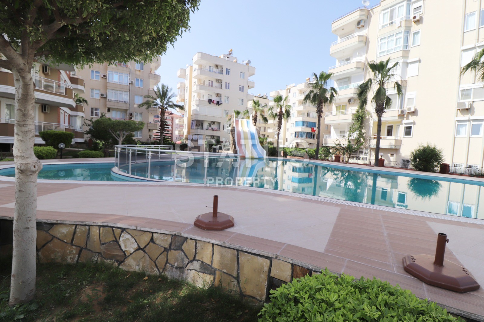 Квартира с прямым видом на море в комплексе на первой линии в Махмутларе фото 33